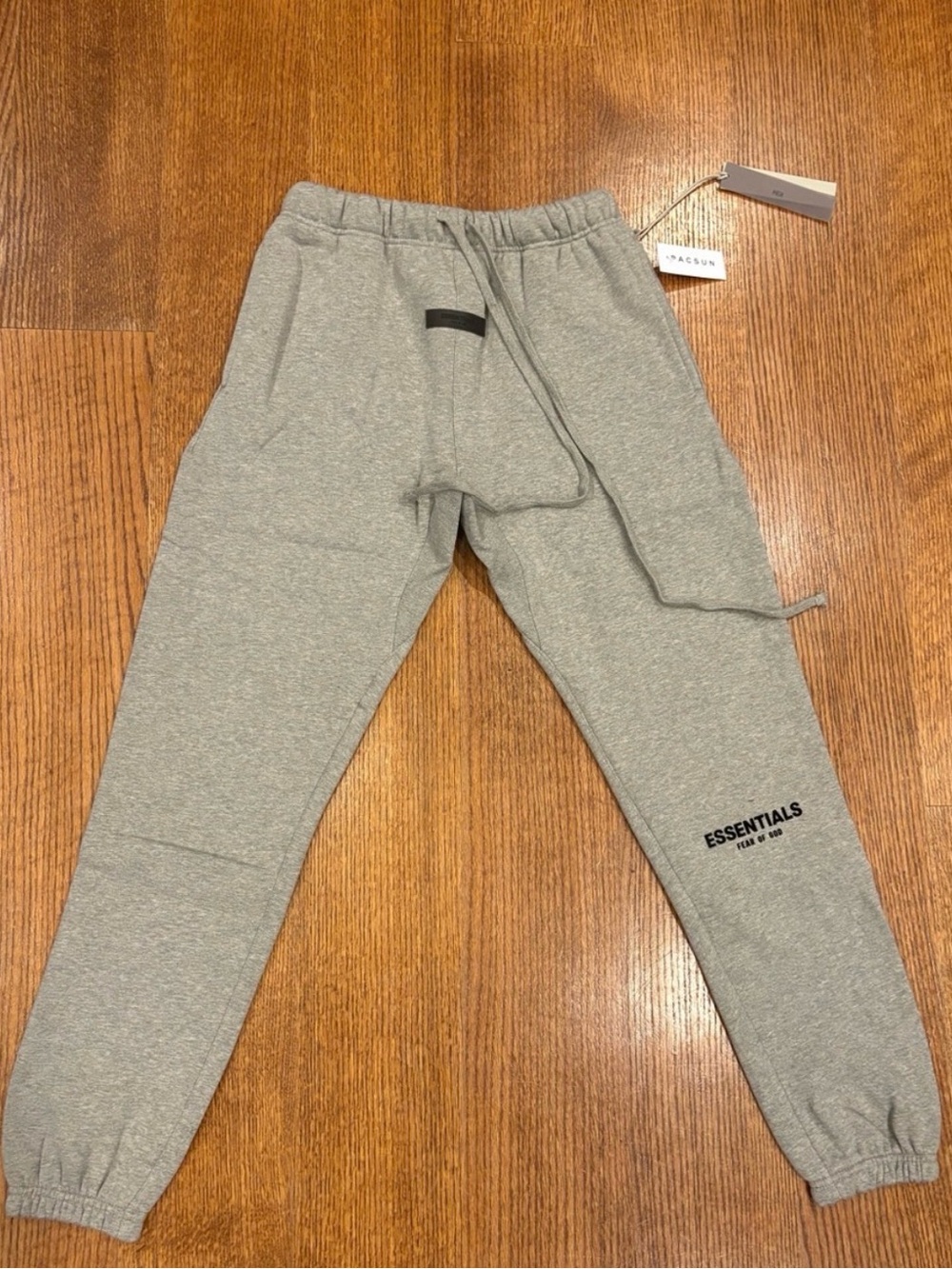 PacSun Men’s Dark oatmeal (grey) Essentials Joggers